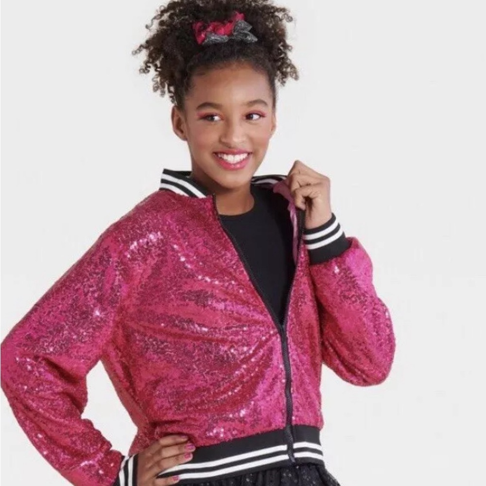 Sparkling Pink adult Costume Jacket